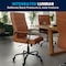 Flash Furniture High Back Brown/Black LeatherSoft Executive Swivel Chair GO-2286H-BR-BK-GG - alternate 3